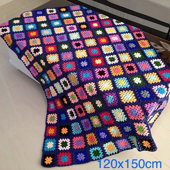 Crochet Granny Blanket (Hand Made crochet) - Picture 3 of 10